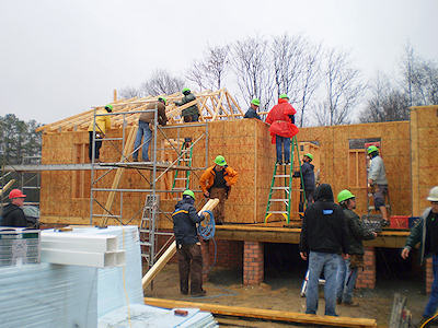 Hanover Habitat Blitz Build 2009